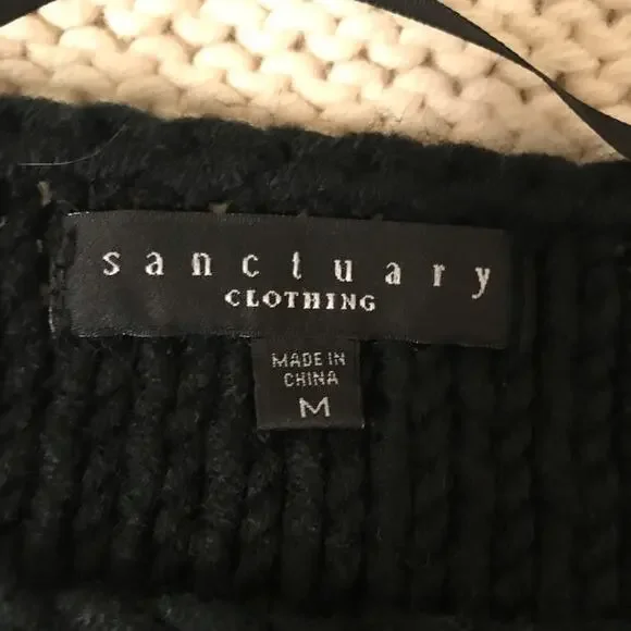 Sanctuary Revolve Striped Knit Wool Blend Sweater - Picture 8 of 8